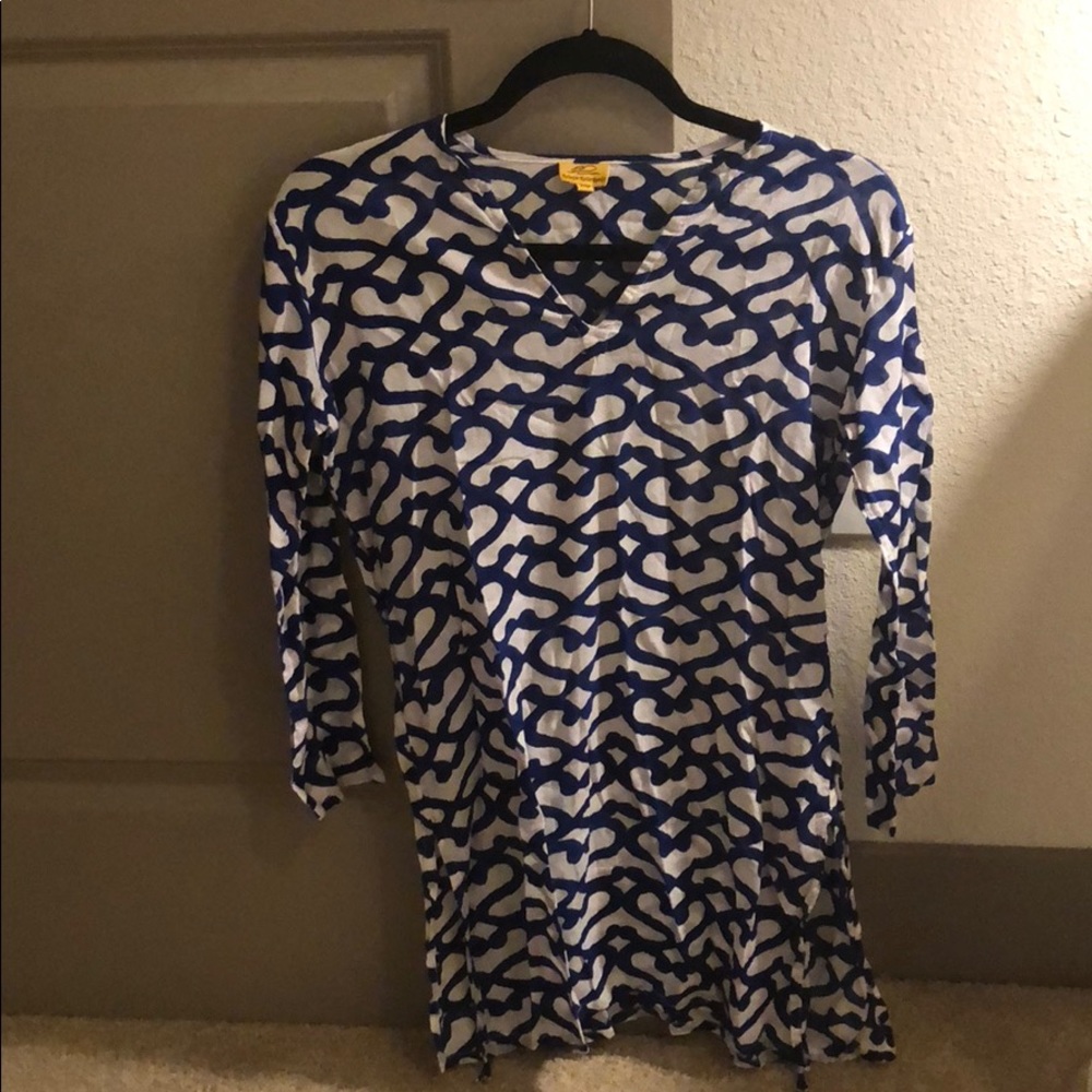 Roberta Roller Rabbit Tunic Blue